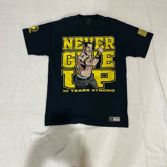 WWE | Shirts | Wwe John Cena Never Give Up T Shirt | Poshmark